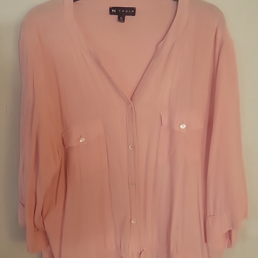 N Touch Pink blouse 👚
